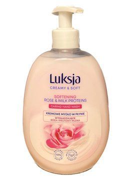 Рідке крем-мило Luksja, Молоко і троянда, 500 ml 37832321 фото
