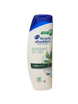 Шампунь Head & Shoulders Refreshing Tea Tree, Проти лупи, 400 ml 00000003182 фото