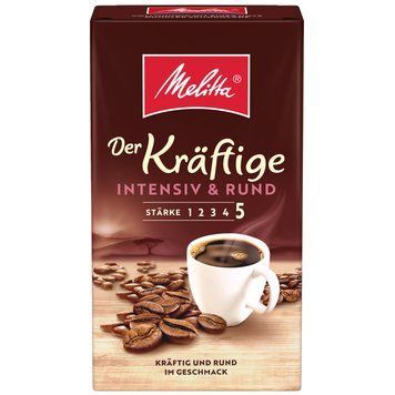 Кава мелена Melitta Der Kraftige Intensiv & Rund, Купаж арабіка/робуста, 500 g 00000002684 фото