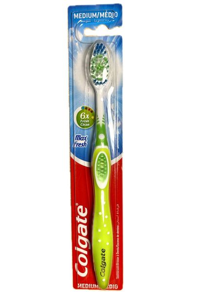 Зубна щітка Colgate Max Fresh, Medium, Середньої жорсткості. P18352723 фото