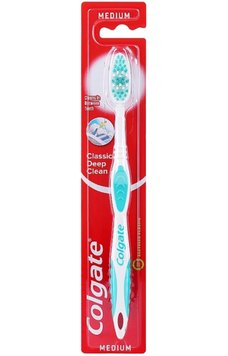 Зубна щітка Colgate Classic Deep Clean, Medium, Середньої жорсткості. P18357055 фото