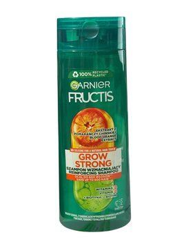 Шампунь Garnier Fructis Grow Strong POMARANCZY, Зміцнювальний для волосся проти випадіння, 400 ml 00000003186 фото
