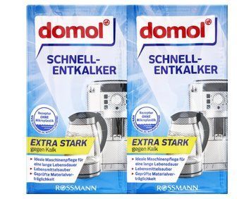 Засіб від накипу domol, Для кавових машин та чайників, Порошок, (2x15g), 30 g 00000002584 фото