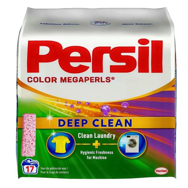 Порошок для прання Persil Megaperls Color, Для кольорового, 17 прань, 1,02 кг 00000001887 фото