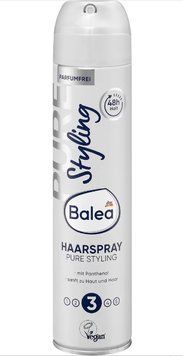 Лак для волосся Balea Pure Styling №3, З УФ-фільтром і пантенолом, 300 ml 00000002699 фото