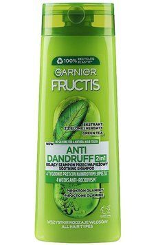 Шампунь Garnier Fructis Anti Dandruff 2in1, Зміцнювальний для нормального волосся проти лупи, 400 ml 26x404 фото