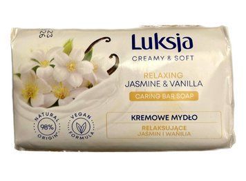 Тверде крем-мило Luksja, Жасмин і ваніль, 90 g 00000000775 фото