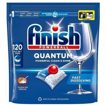Таблетки для посудомийної машини Finish Quantum Fresh, 120 шт. 00000002900 фото