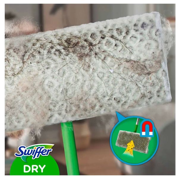 Змінні сухі серветки для швабри Swiffer DRY, Для сухого підмітання, 36 шт. 90394596 S338 фото