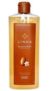 Гель для душу Linda, Заспокійливий мигдаль, 400 ml 00000003136 фото