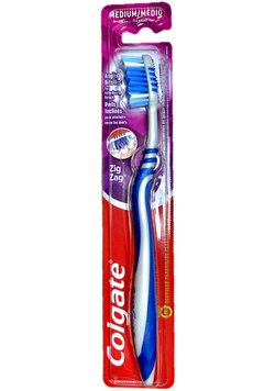 Зубна щітка Colgate Zig Zag, Medium, Середньої жорсткості. P11212201 фото