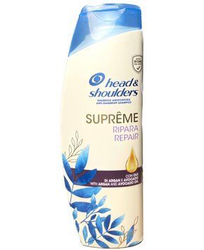 Шампунь Head & Shoulders Supreme, Проти лупи, Відновлення, З олією аргану та авокадо, 360 ml 90391644 фото