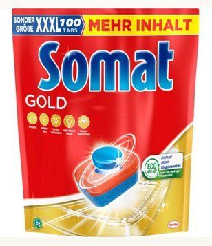 Таблетки для посудомийної машини Somat Gold, 100 шт. 00000002836 фото