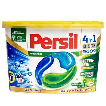Капсули для прання Persil 4in1, Універсальні, 16 шт. 2833128 фото