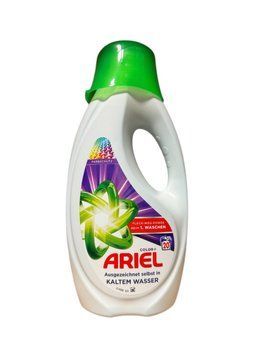 Гель для прання ARIEL Color+, Для кольорового, 20 прань, 900 ml. 00000003285 фото