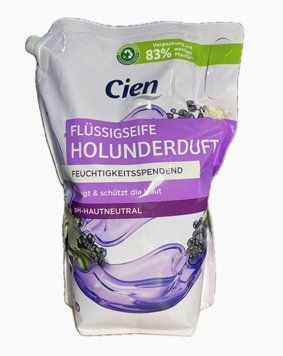 Мило рідке Cien, Запаска, Бузина, 2 L 00000002935 фото