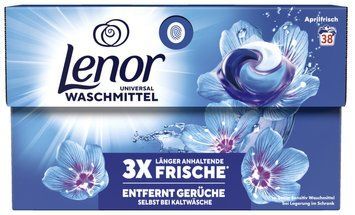 Капсули для прання Lenor Aprilfrisch, Універсальні, 38 шт. 00000002838 фото