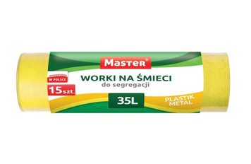 Пакети для сміття Master, 35 л, 15 шт. 00000002187 фото