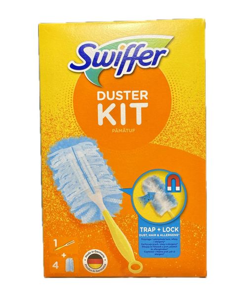 Щітка-віник для прибирання пилу Swiffer Duster, Піпідастр, +4 змінні насадки 00000001590 фото