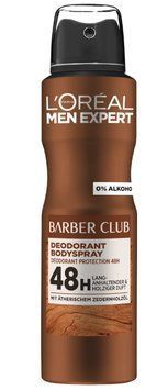 Антиперспірант в спреї L'OREAL Men Expert BARBER CLUB, 150 ml 00000003237 фото