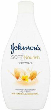 Гель для душу Johnson&rsquo;s Soft & Nourish, Аромат мигдальної олії та жасмину, 400 ml 00000001992 фото