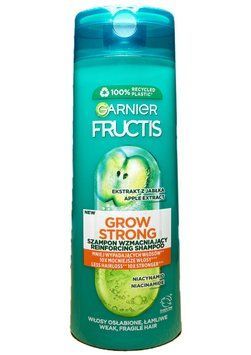 Шампунь Garnier Fructis Grow Strong Apple, Зміцнювальний для тонкого волосся проти випадіння, 400 ml 00000001838 фото