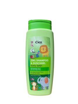 Шампунь та гель для душу Cien 2in1 Sunny Safari, Для дітей, 500 ml 030020736 фото
