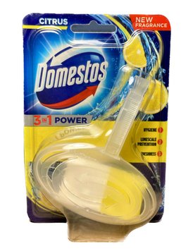 Туалетний блок Domestos 3in1, Аромат лимону, 1 шт. 67897244 фото