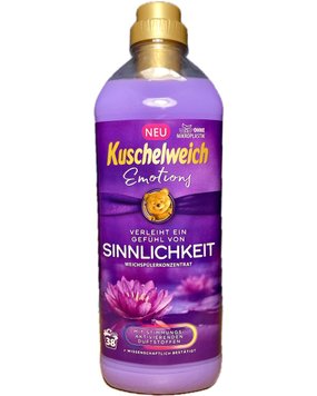 Кондиціонер для білизни Kuschelweich Emotios Sinnlichkeit, Свіжо-солодкий аромат, 38 прань, 1 L 8826701 фото