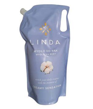 Рідке крем-мило Linda, Запаска, Бавовна, 1 L 00000002089 фото