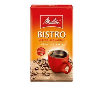 Кава мелена Melitta Bistro Kraftig-Aromatisch, Купаж арабіка/робуста, 500 g 00000002687 фото
