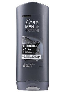 Гель для душу Dove Men+Care, Для чоловіків, Вугілля і глина, 400 ml 696390002 фото