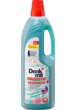 Засіб для миття підлоги Denkmit Spring Moment, Універсальний, Свіжий аромат, 1 L 60/597A фото