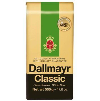 Кава в зернах Dallmayr Classic, Купаж арабіка/робуста, 500 g 00000001349 фото