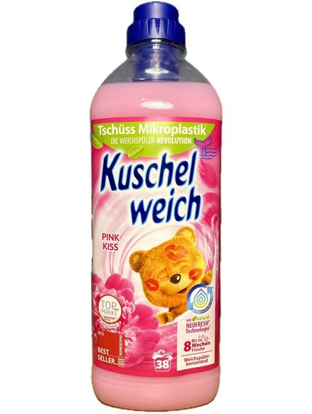 Кондиціонер для білизни Kuschelweich Pink kiss, Свіжо-солодкий аромат, 38 прань, 1 L 8810407 фото