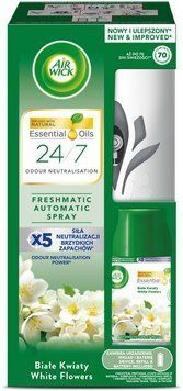 Автоматичний аерозольний освіжувач повітря Air Wick Freshmatic, Білі квіти 00000002189 фото