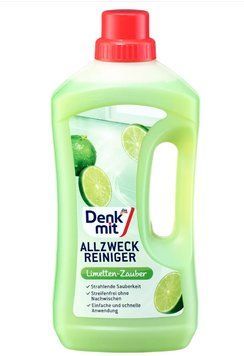 Засіб для миття підлоги Denkmit Lime Magic, Універсальний, Аромат лайму, 1 L 60/599A фото