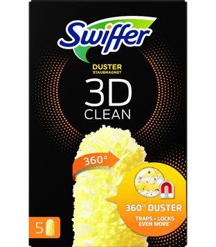 Насадки для щітки-віника Swiffer 3D, 5 шт. 00000002789 фото