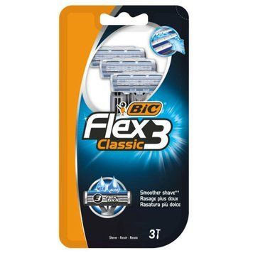 Набір бритв без змінних картриджів Bic Flex 3, 4 шт 00000002540 фото