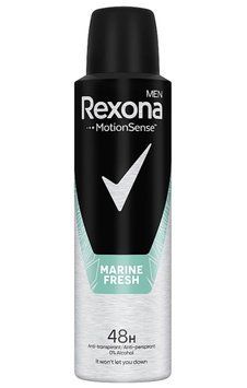Антиперспірант-спрей для чоловіків Rexona Men Marine Fresh, 150 ml 69676442 фото