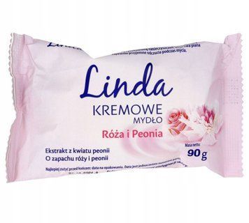 Тверде крем-мило Linda, Троянда і півонія, 90 g 00000003141 фото