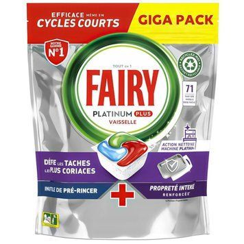 Таблетки для посудомийної машини Fairy Platinum Plus, 71 шт. 00000002390 фото