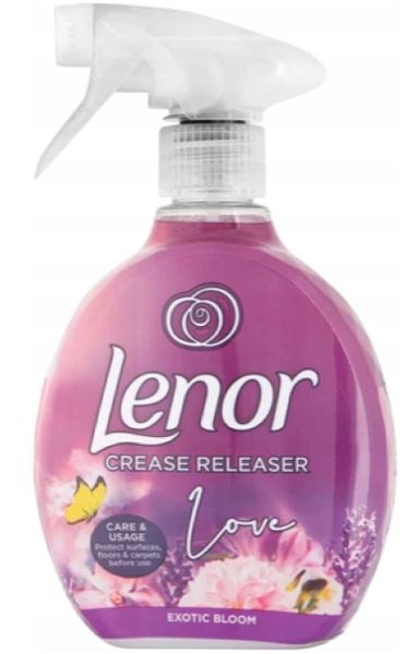 Спрей для розгладження складок на одязі Lenor Crease Releaser Exotic Bloom, 500 мл 00000001989 фото