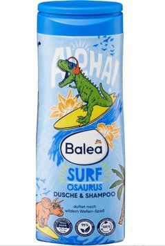 Гель для душу Balea Kids 2in1 Surfosaurus, Для дітей, 300 ml 00000002590 фото