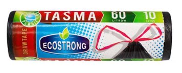 Пакети для сміття Sipeko LDPE Ecostrong, На зав'язках, 60 л, 10 шт. 00000001264 фото