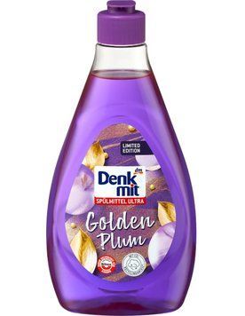 Засіб для ручного миття посуду Denkmit Ultra Golden Plum, Золота слива, 500 ml 00000002543 фото