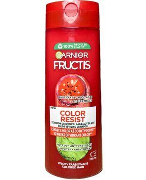 Шампунь Garnier Fructis Color Resist, Для фарбованого волосся, 400 ml 26x412 фото