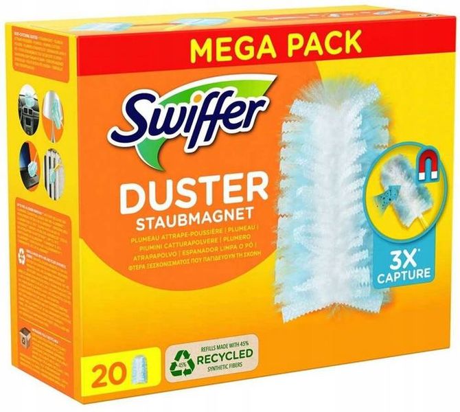 Насадки для щітки-віника Swiffer, 20 шт. 00000002243 фото