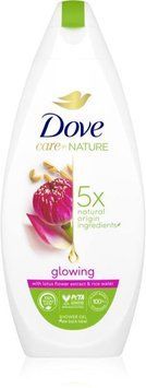 Крем-гель для душу Dove Care By Nature Glowing,Сяйво шкіри з квітами лотоса та рисовою водою, 400 ml 68921830 фото