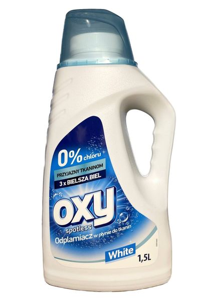 Плямовивідник гель OXY, Для білого, 1,5 L 030018470 фото